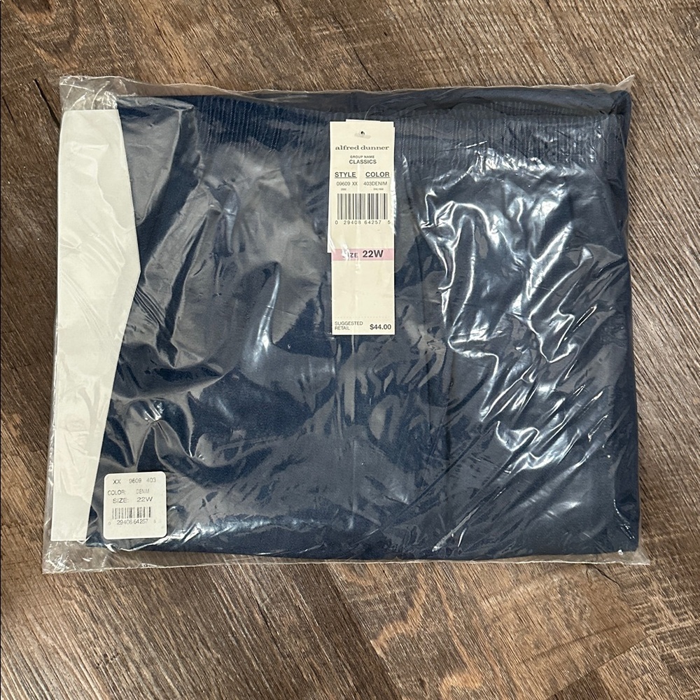 Alfred Dunner Women’s Denim Jeans in Blue